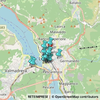 Mappa Via Privata Monterotondo, 23900 Lecco LC, Italia (1.09938)