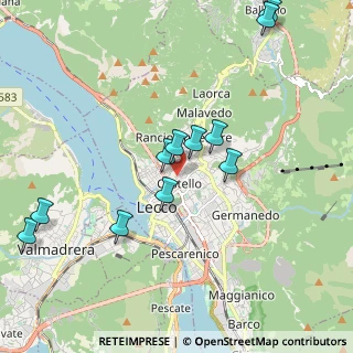 Mappa Via Privata Monterotondo, 23900 Lecco LC, Italia (2.24333)