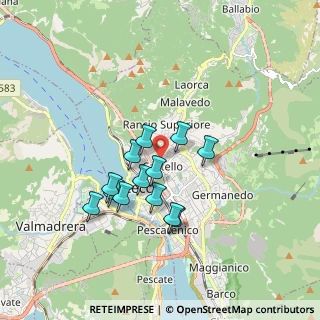 Mappa Via Privata Monterotondo, 23900 Lecco LC, Italia (1.42769)