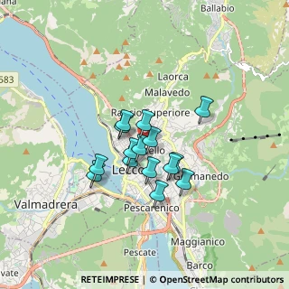 Mappa Via Privata Monterotondo, 23900 Lecco LC, Italia (1.18267)