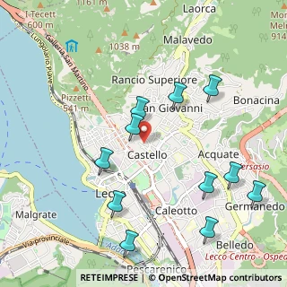 Mappa Via Privata Monterotondo, 23900 Lecco LC, Italia (1.12182)