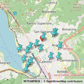 Mappa Via Crollalanza, 23900 Lecco LC, Italia (0.97467)