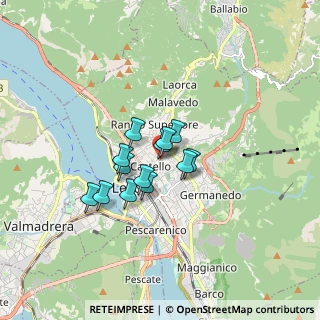Mappa Via Crollalanza, 23900 Lecco LC, Italia (1.07538)
