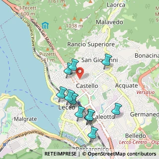 Mappa Via Galandra, 23900 Lecco LC, Italia (0.9425)