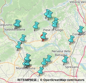 Mappa Via Villamatta, 31020 Sernaglia della Battaglia TV, Italia (9.054)