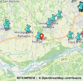 Mappa Via Villamatta, 31020 Sernaglia della Battaglia TV, Italia (3.4375)