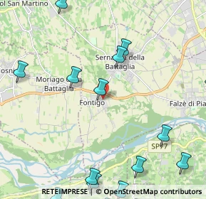 Mappa Via Villamatta, 31020 Sernaglia della Battaglia TV, Italia (3.4115)