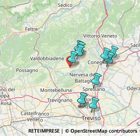Mappa Via Villamatta, 31020 Sernaglia della Battaglia TV, Italia (12.51)