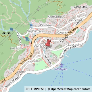 Mappa Via Fratelli Recchi, 8/a, 22010 Moltrasio, Como (Lombardia)