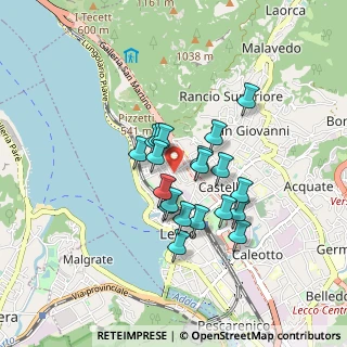 Mappa STUDIO MEDICI DI BASE, 23900 Lecco LC, Italia (0.6415)