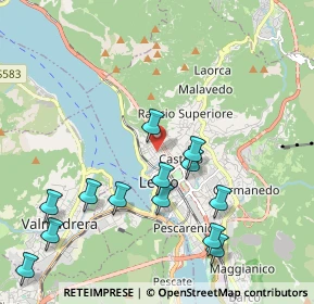 Mappa STUDIO MEDICI DI BASE, 23900 Lecco LC, Italia (2.22385)