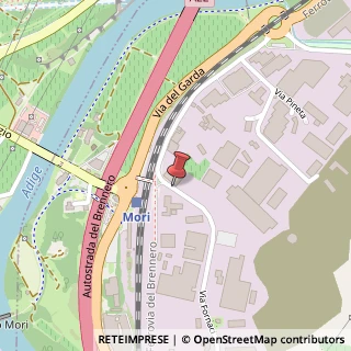 Mappa Via Alle Fornaci, 70, 38068 Rovereto, Trento (Trentino-Alto Adige)