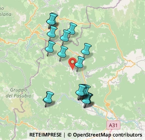 Mappa Contrada Sella, 36040 Tonezza del Cimone VI, Italia (7.098)