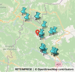 Mappa Contrada Sella, 36040 Tonezza del Cimone VI, Italia (6.74278)