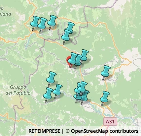 Mappa Contrada Sella, 36040 Tonezza del Cimone VI, Italia (6.96)