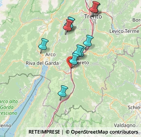 Mappa Via Stazione, 38068 Rovereto TN, Italia (13.01909)
