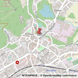 Mappa Via Riazzo, 4, 21051 Arcisate, Varese (Lombardia)