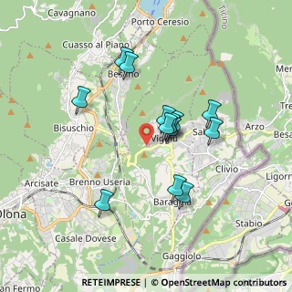 Mappa Via delle Cave, 21059 Viggiù VA, Italia (1.50385)