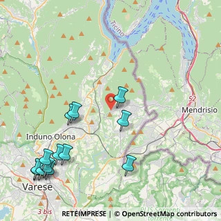 Mappa Via delle Cave, 21059 Viggiù VA, Italia (5.49692)