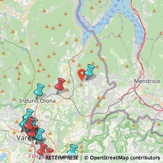 Mappa Via delle Cave, 21059 Viggiù VA, Italia (7.3615)