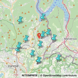 Mappa Via delle Cave, 21059 Viggiù VA, Italia (4.08231)