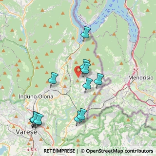 Mappa Via delle Cave, 21059 Viggiù VA, Italia (4.57923)