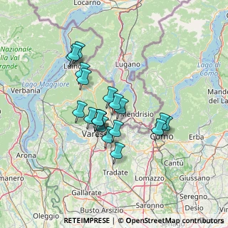Mappa Via delle Cave, 21059 Viggiù VA, Italia (11.082)