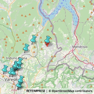 Mappa Via Vidisello, 21059 Viggiù VA, Italia (6.91867)