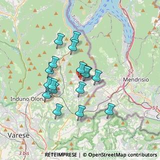 Mappa Via Vidisello, 21059 Viggiù VA, Italia (3.03706)