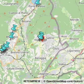 Mappa Via Vidisello, 21059 Viggiù VA, Italia (2.85364)