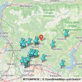 Mappa Via Bombello, 24017 Serina BG, Italia (17.821)