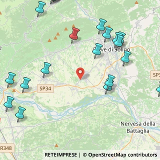 Mappa Viale Divisione Julia, 31020 Sernaglia della battaglia TV, Italia (5.9935)