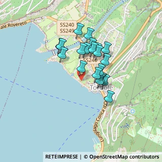 Mappa Via della Lòva, 38069 Nago-Torbole TN, Italia (0.3375)