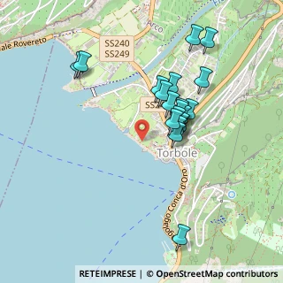 Mappa Via della Lòva, 38069 Nago-Torbole TN, Italia (0.4065)