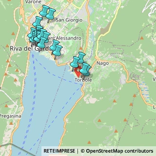 Mappa Via della Lòva, 38069 Nago-Torbole TN, Italia (2.34263)