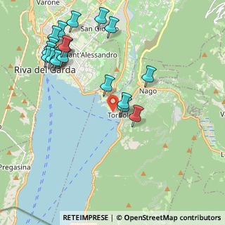 Mappa Via Strada Rivana, 38069 Nago-torbole TN, Italia (2.428)