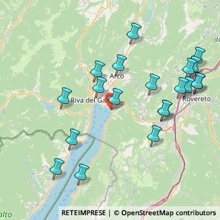 Mappa Via della Lòva, 38069 Nago-Torbole TN, Italia (9.366)