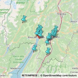 Mappa Via della Lòva, 38069 Nago-Torbole TN, Italia (9.384)