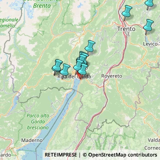 Mappa Via della Lòva, 38069 Nago-Torbole TN, Italia (12.96)