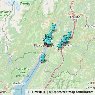 Mappa Via Strada Rivana, 38069 Nago-torbole TN, Italia (7.03)