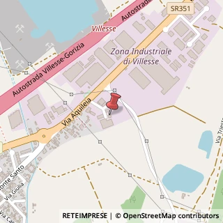 Mappa Via Aquileia, 15/b, 34070 Villesse, Gorizia (Friuli-Venezia Giulia)