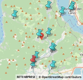 Mappa Via per Caglio, 22030 Rezzago CO, Italia (4.70692)