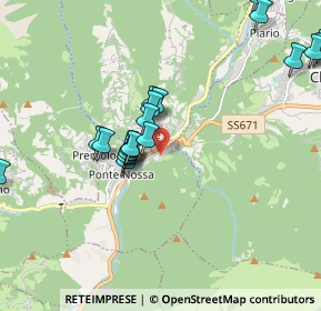 Mappa Via Spiazzi, 24028 Ponte Nossa BG, Italia (2.021)