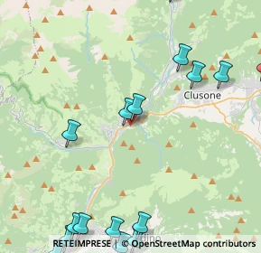 Mappa Via Spiazzi, 24028 Ponte Nossa BG, Italia (6.06)