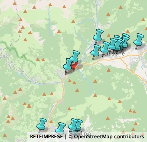 Mappa Via Spiazzi, 24028 Ponte Nossa BG, Italia (4.7405)