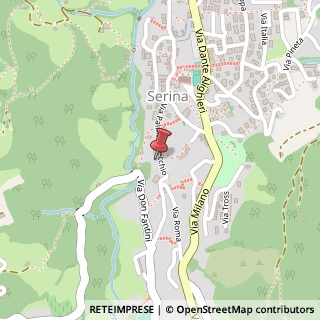 Mappa Via palma il vecchio 57, 24017 Sedrina, Bergamo (Lombardia)