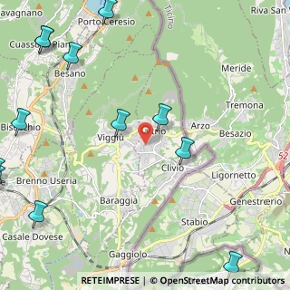 Mappa Via Lazzaretto, 21050 Saltrio VA, Italia (3.29667)