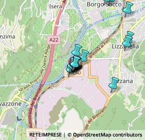 Mappa Centro Commerciale Millennium Center, 38065 Rovereto TN, Italia (0.7615)