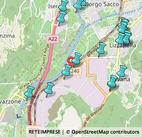 Mappa Centro Commerciale Millennium Center, 38065 Rovereto TN, Italia (1.291)