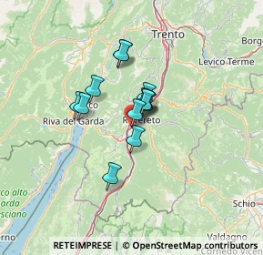 Mappa Centro Commerciale Millennium Center, 38065 Rovereto TN, Italia (8.07923)